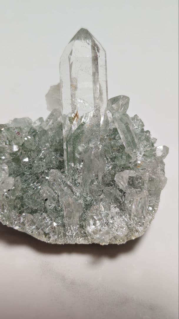 【超激レア！珍品】最高品質♡ルチル共生 ヒマラヤ ガーデン水晶クラスタ