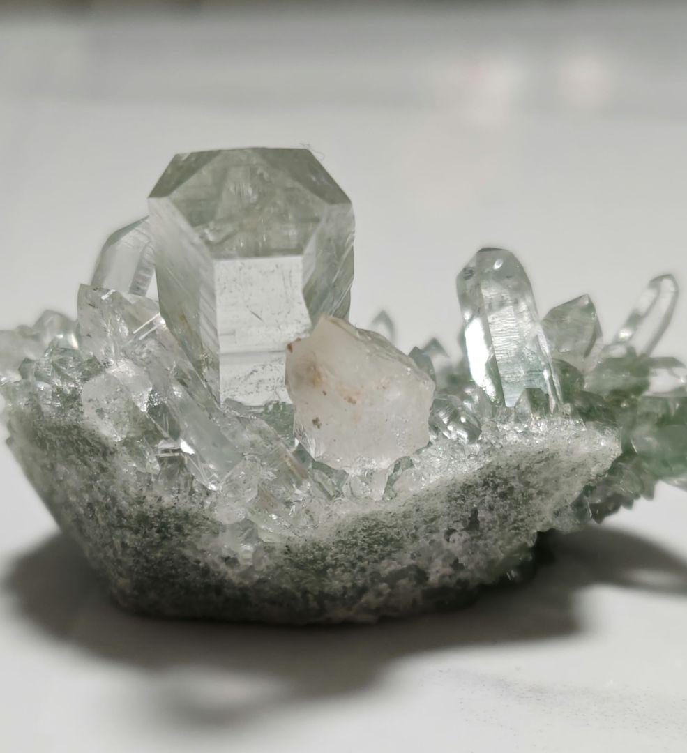 【超激レア！珍品】最高品質♡ルチル共生 ヒマラヤ ガーデン水晶クラスタ