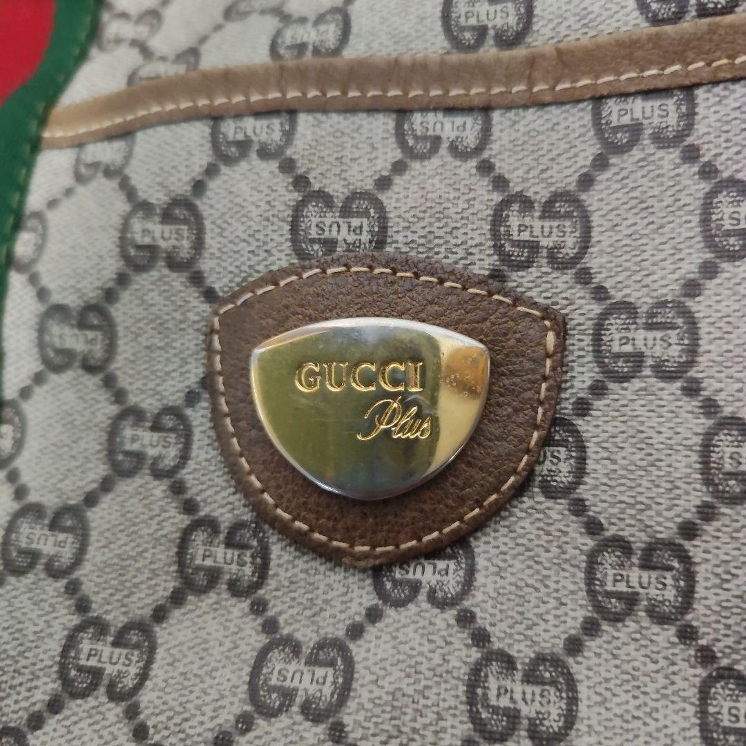 【美品】GUCCI オールドグッチ ボストンバッグ シェリーライン GG w11