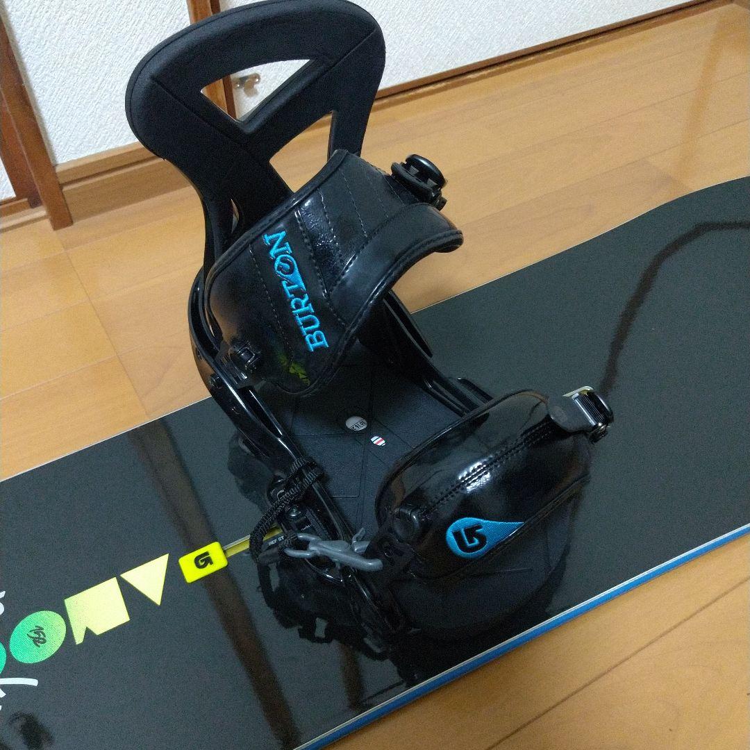 値下げ！BURTON PROCESS FLYING V 152ビンディングセット