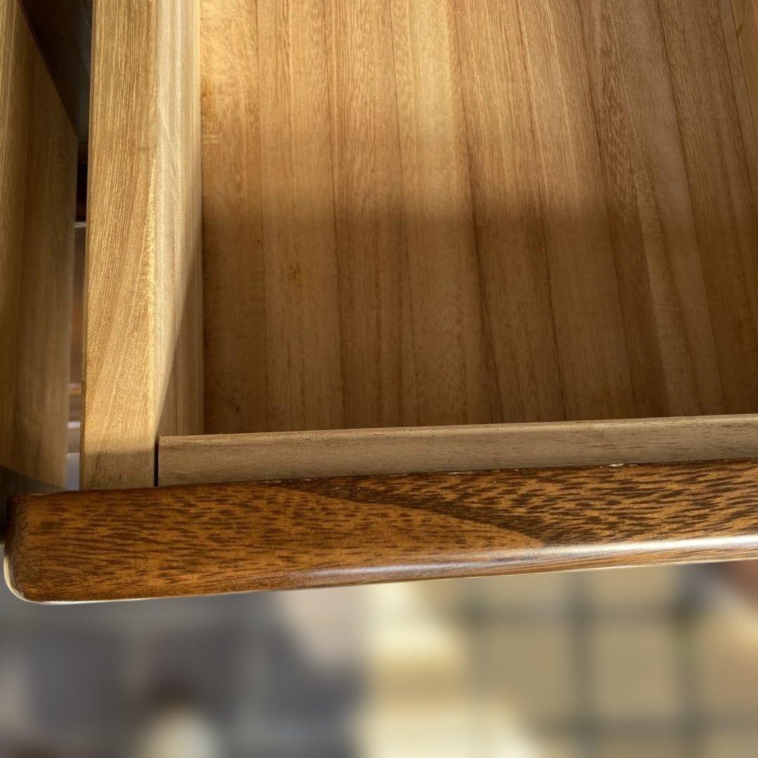 木製ブラウンチェスト 8引き出し　7段　S K