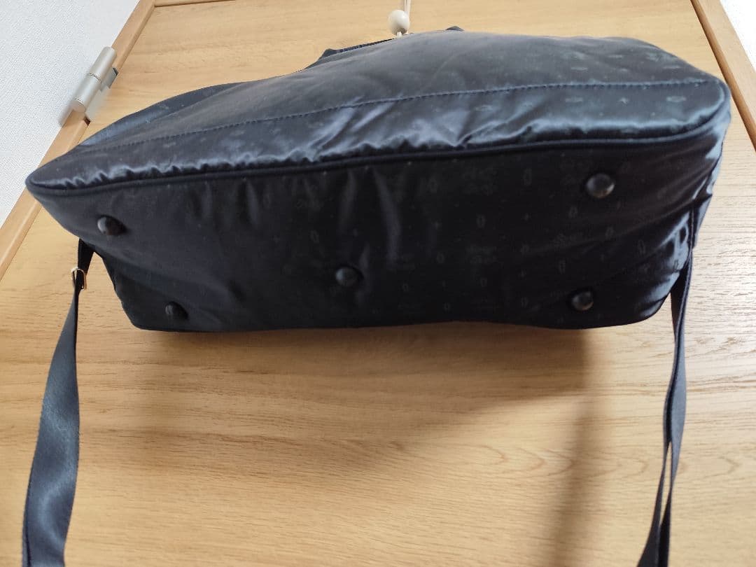 POTR 2WAY ボストンバッグ 黒 ショルダーバッグ monogram