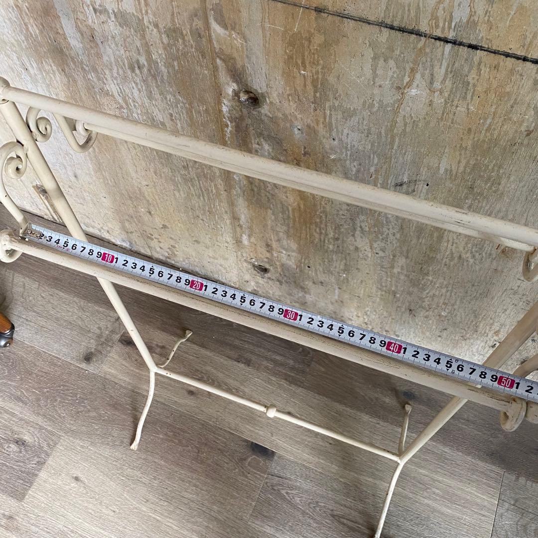 アイアンハンガーラック　タオルハンガー　ヴィンテージ　クラシック　アンティーク