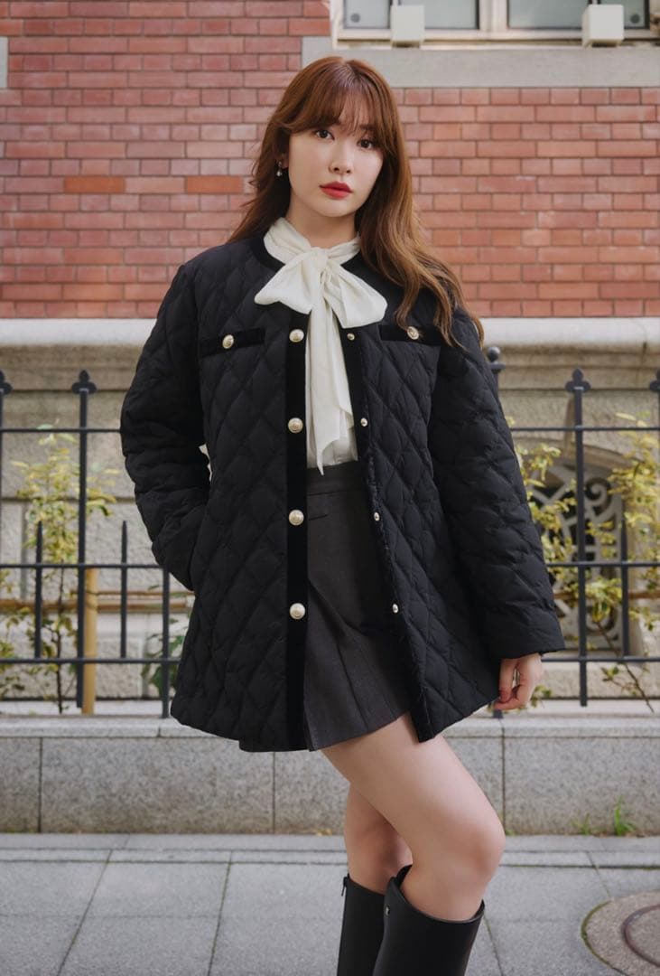 ♡Herlipto Liora Quilted Down Jacket♡