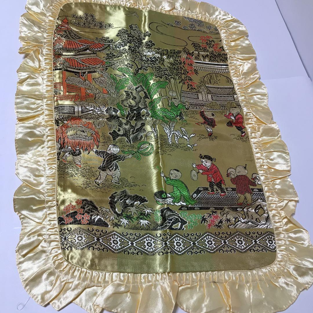 珍品❣️豪華シルクデイザイン刺繍ベットカーバーと枕カバー