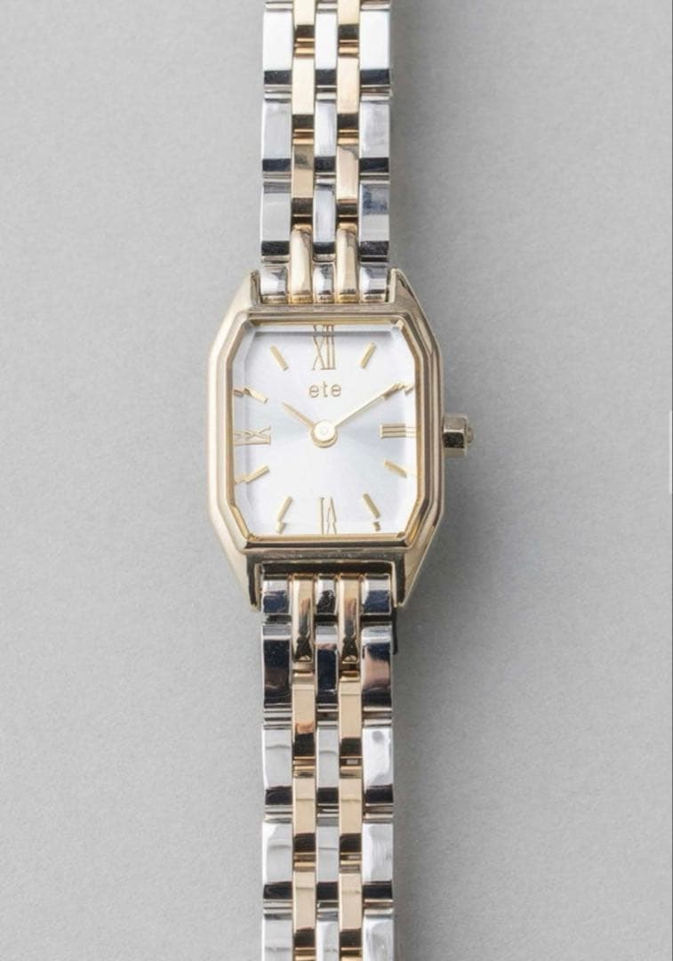 新品未使用♡eteオクタゴンフェイス 2Way ウォッチ