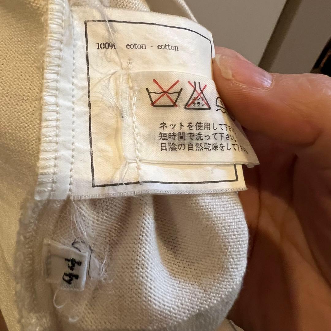 CHANEL シャネル　半袖カットソー　44サイズ ホワイト/ブラック