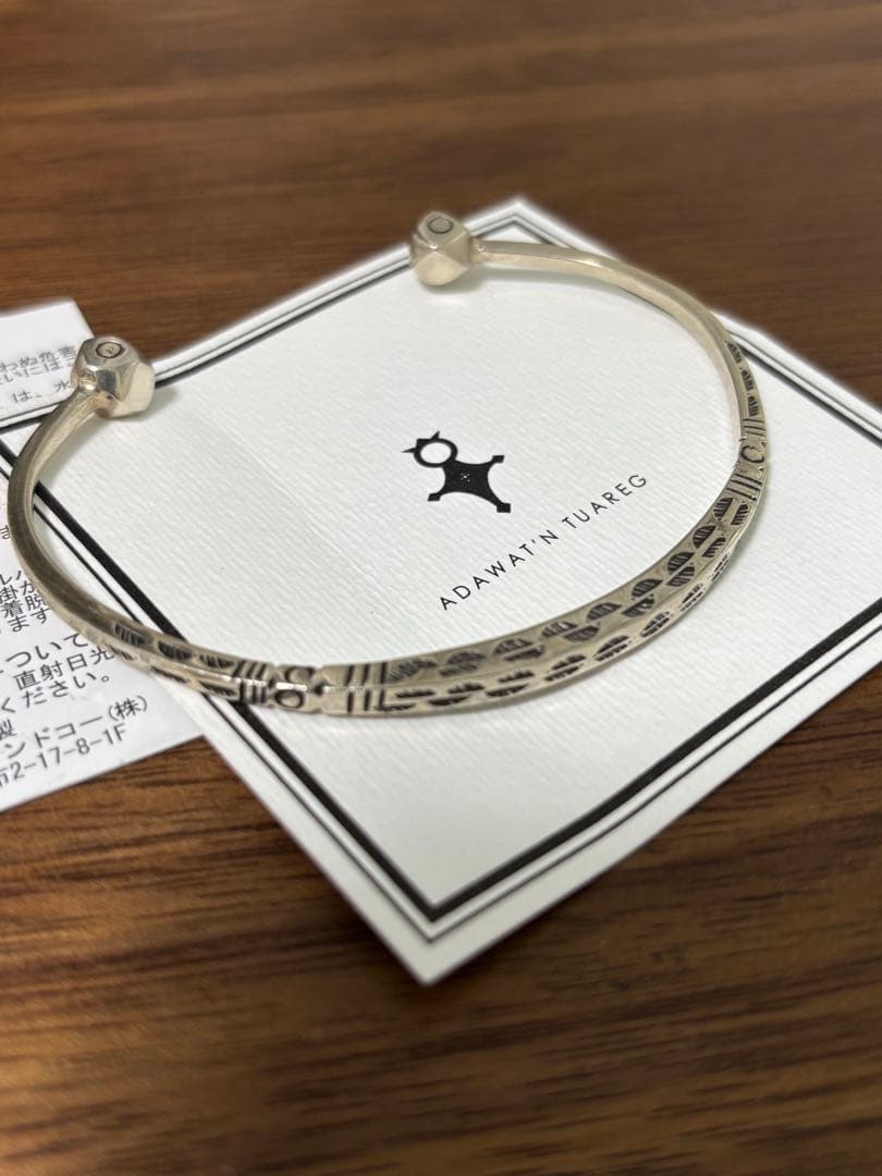 アダワット トゥアレグ ADAWAT'N TUAREG シルバーバングル