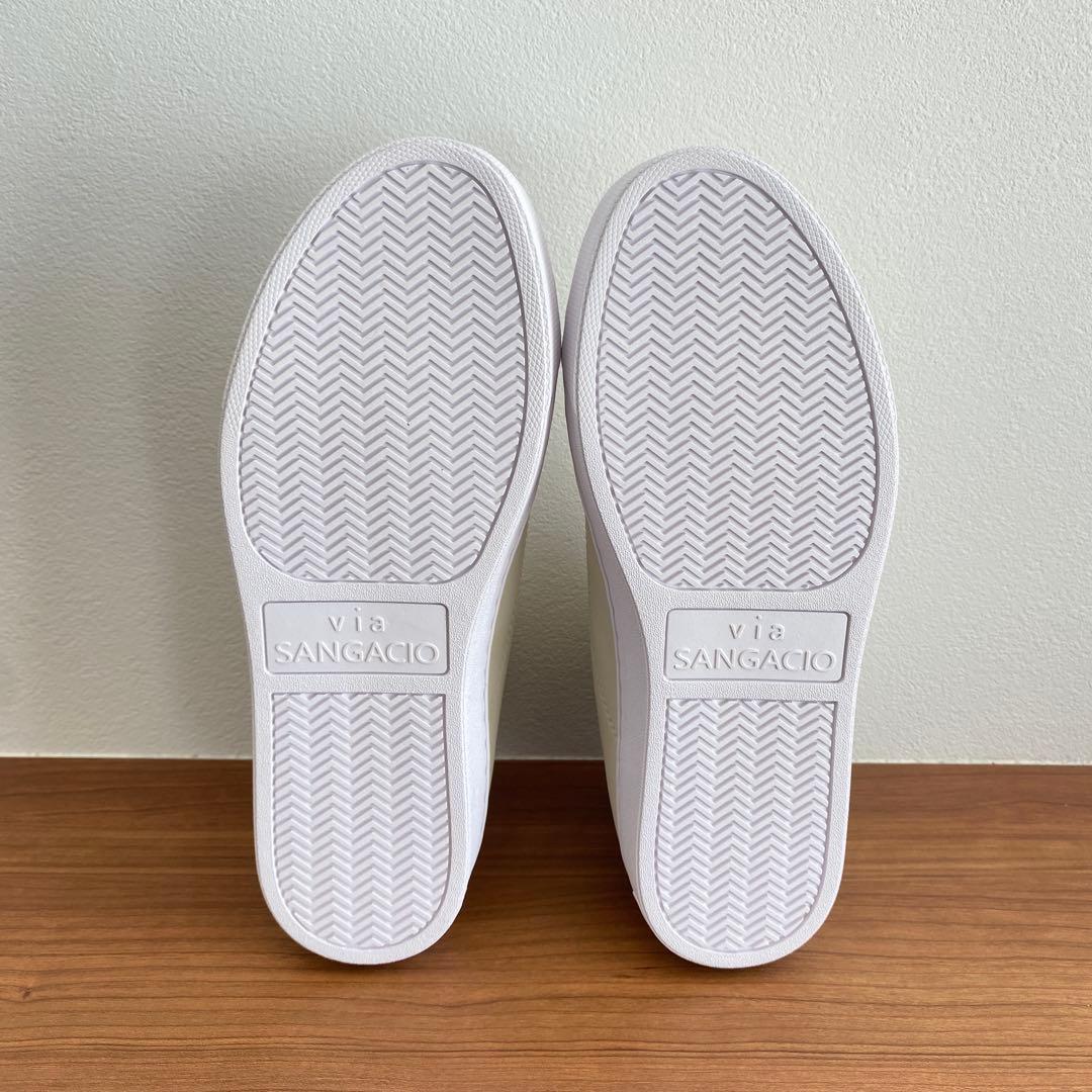 H*a様 未使用 限定コラボ『にゅ × バスキア』 SANGACIO スニーカー