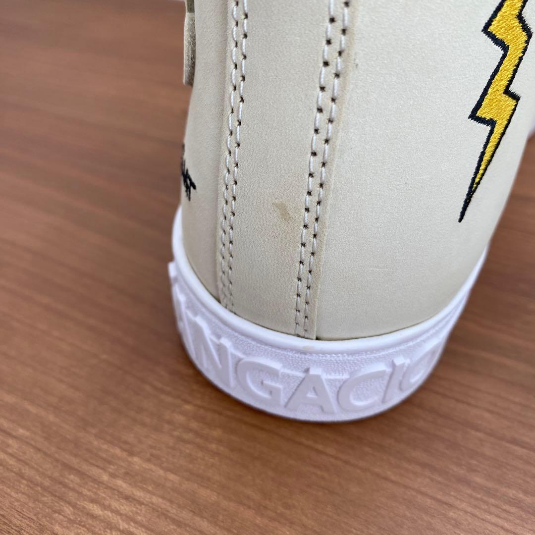 H*a様 未使用 限定コラボ『にゅ × バスキア』 SANGACIO スニーカー