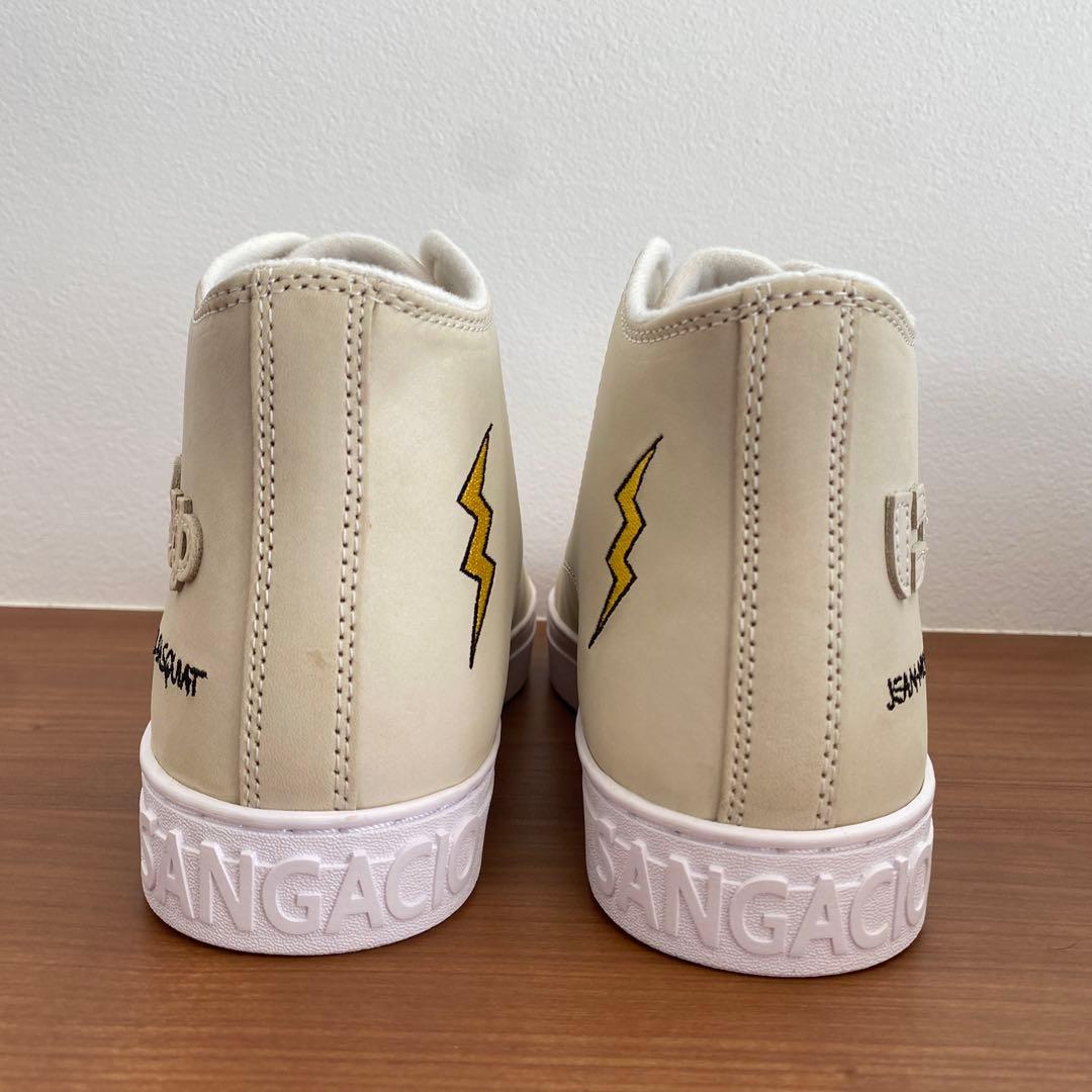 H*a様 未使用 限定コラボ『にゅ × バスキア』 SANGACIO スニーカー