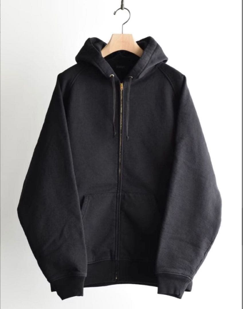 COMOLI(コモリ) / コットン裏毛 ジップパーカ 25AW サイズ4