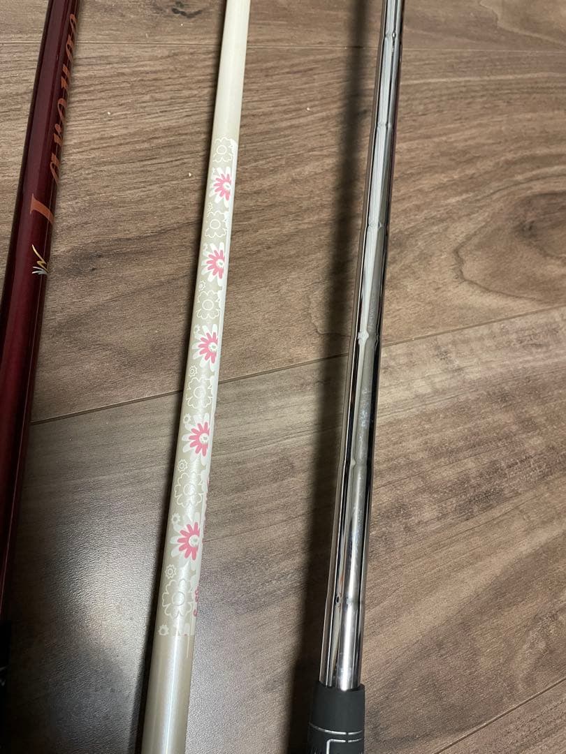 Larouge ゴルフバッグ・アイアンセット付き