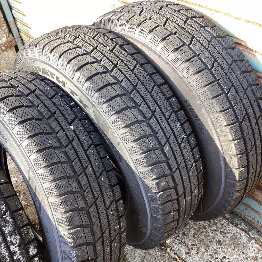 パジェロミニ用　スタッドレスタイヤ 4本の内2本全国送料込み‼️ネンです‼️