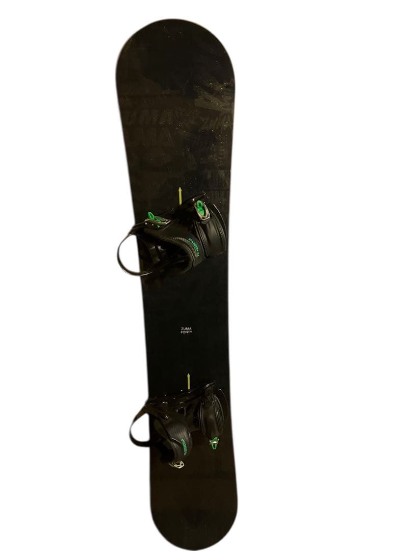 ZUMA スノーボード152cm ビンディング　スノボー　保証付き