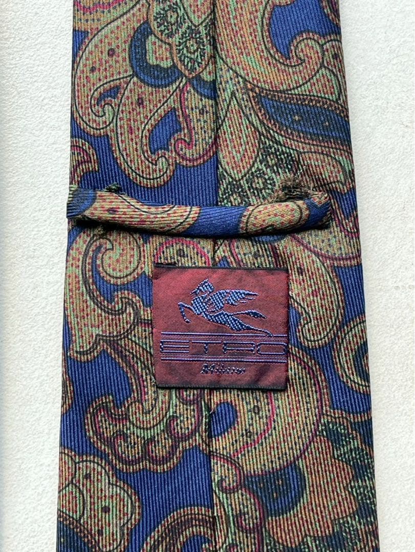 【美品】ETRO シルクネクタイ3本セット　花柄・ペイズリー柄