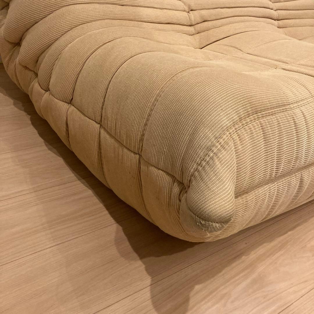 リーンロゼ　トーゴ　2p 2シーター　ベージュligne roset togo