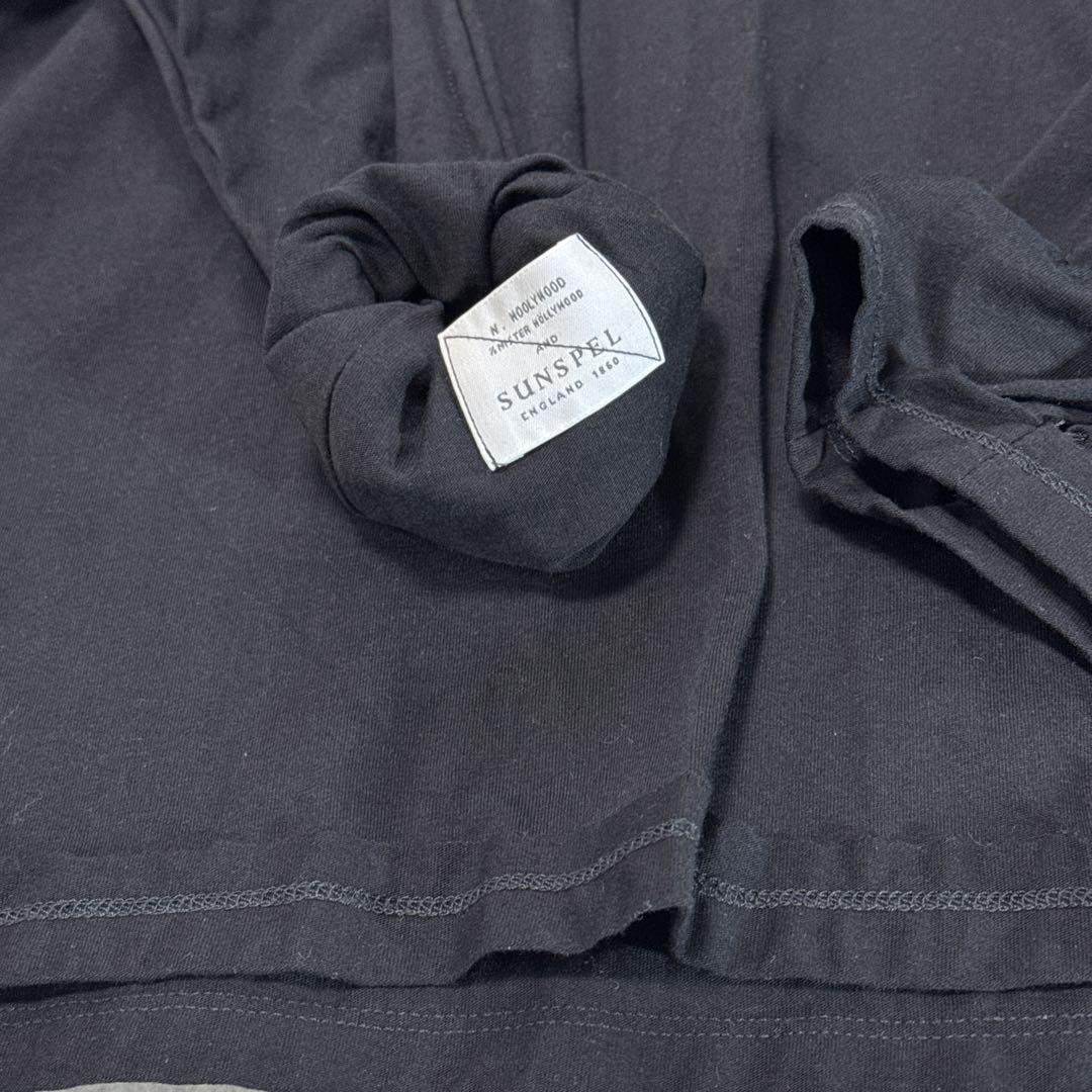 美品⭐️SUNSPEL × N.HOOLYWOOD 英国製 カットソー 黒 38