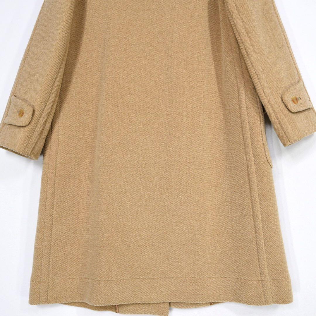 モンゴメリー　ロング ダッフルコート　ヘリンボーン