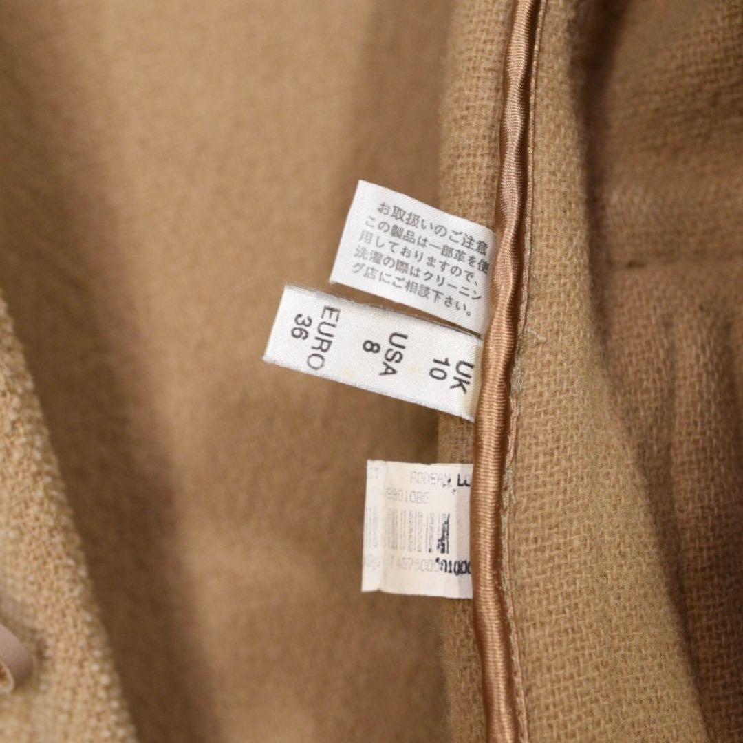 モンゴメリー　ロング ダッフルコート　ヘリンボーン