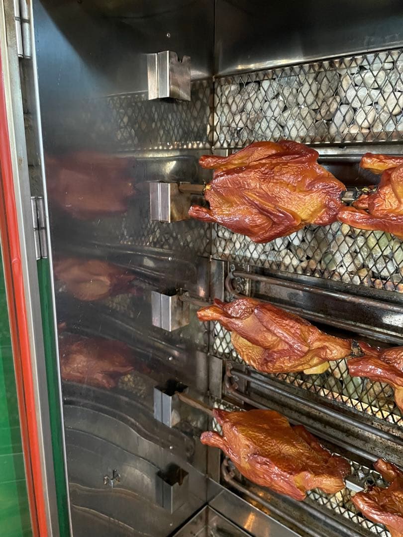 【業務用】丸鶏ロースター　自動回転