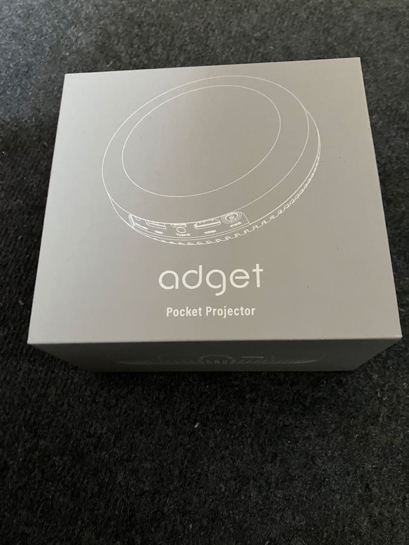 【開封品】adget Pocket Projector