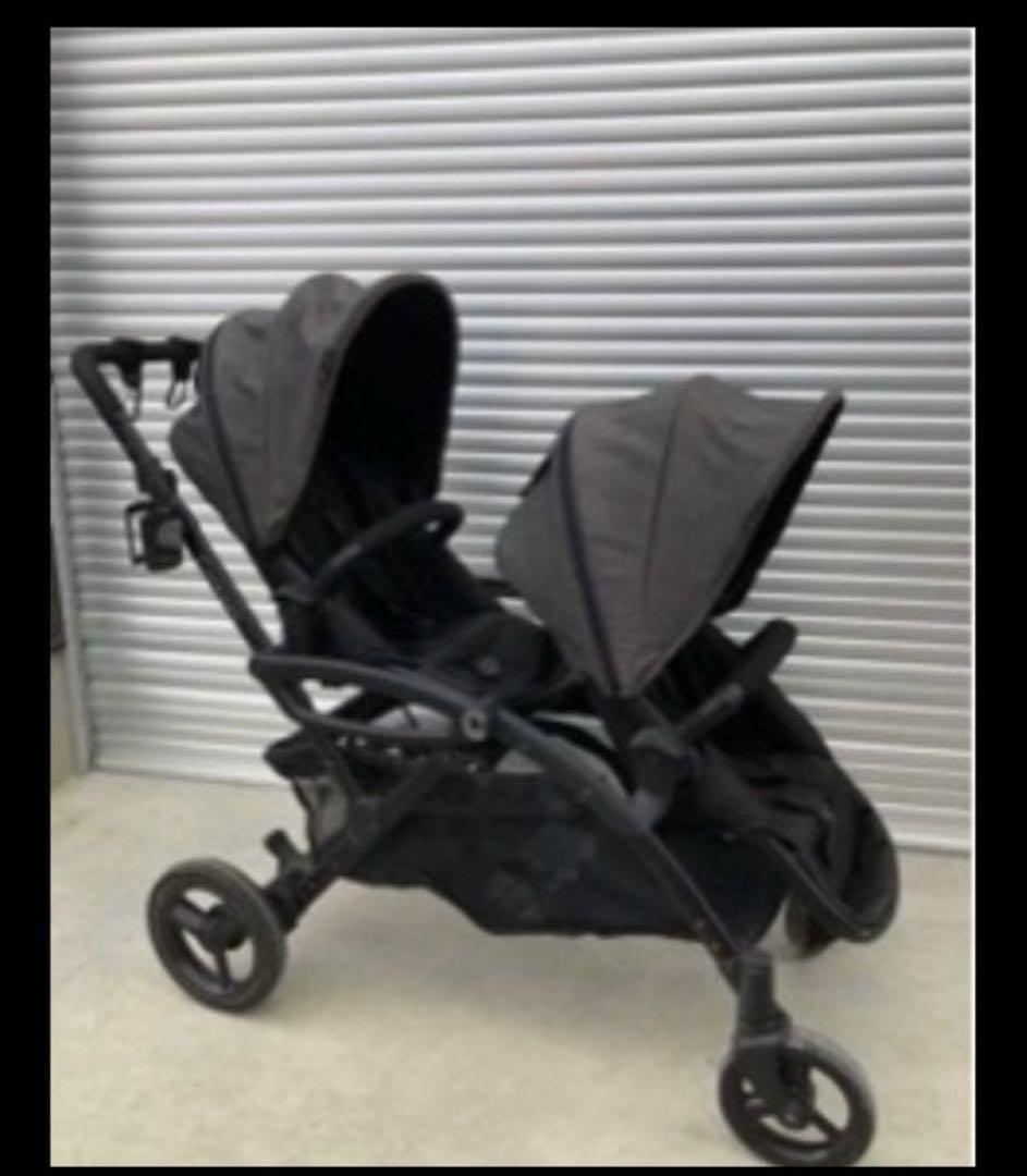 2人乗りベビーカー　コンターズ