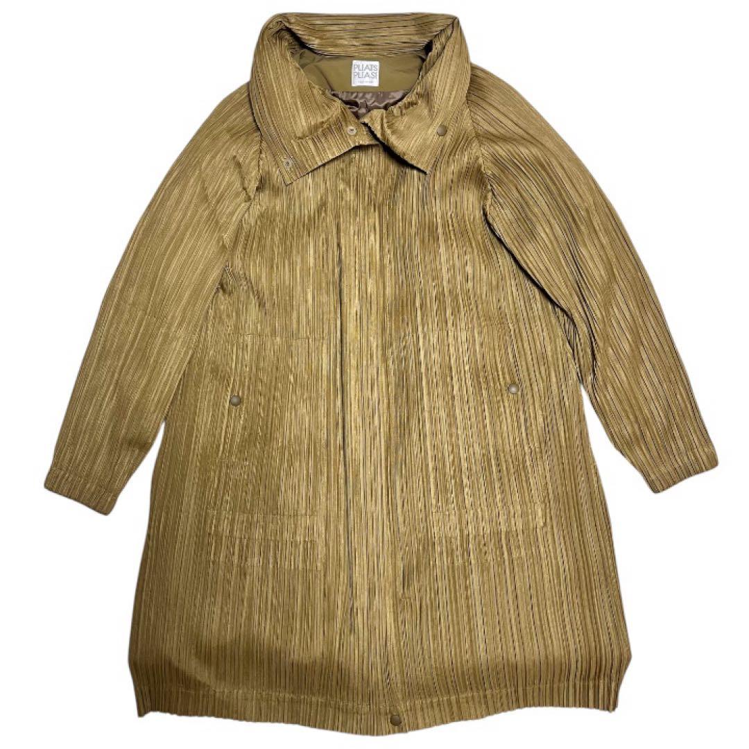 PLEATS PLEASE ISSEY MIYAKE プリーツコート ダウン S