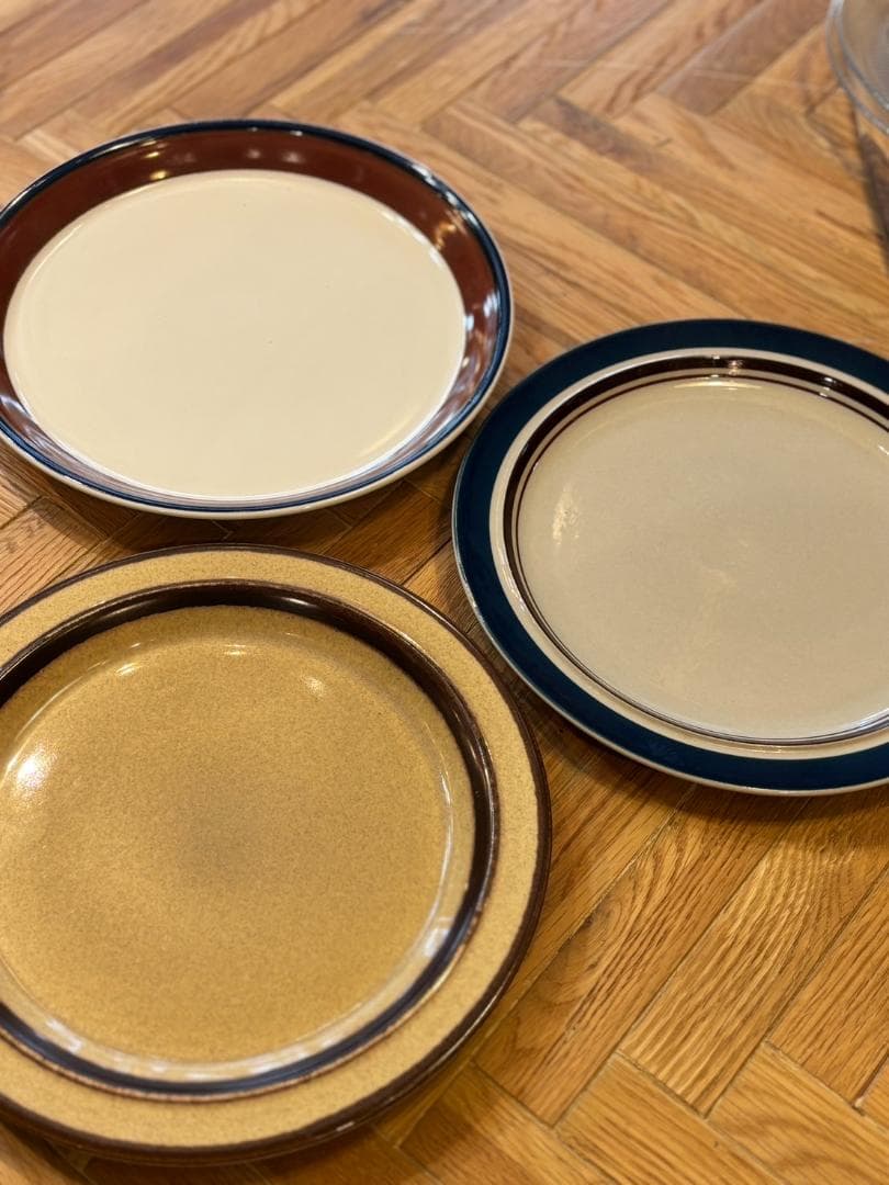 展示品 / ディナープレート / 3枚セット / レトロ / 詳細本文有