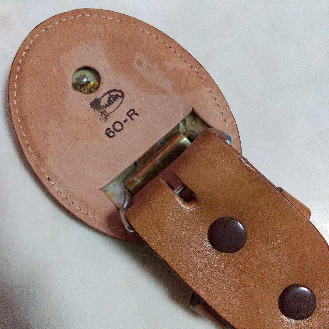 美品 Justin TOP GRAIN COWHIDE カウボーイ ベルト