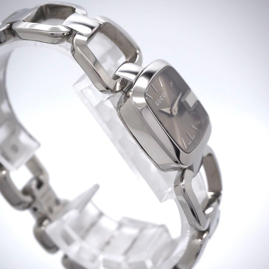 294【美品】GUCCI レディース 時計 125.5 Gコレクション スクエア