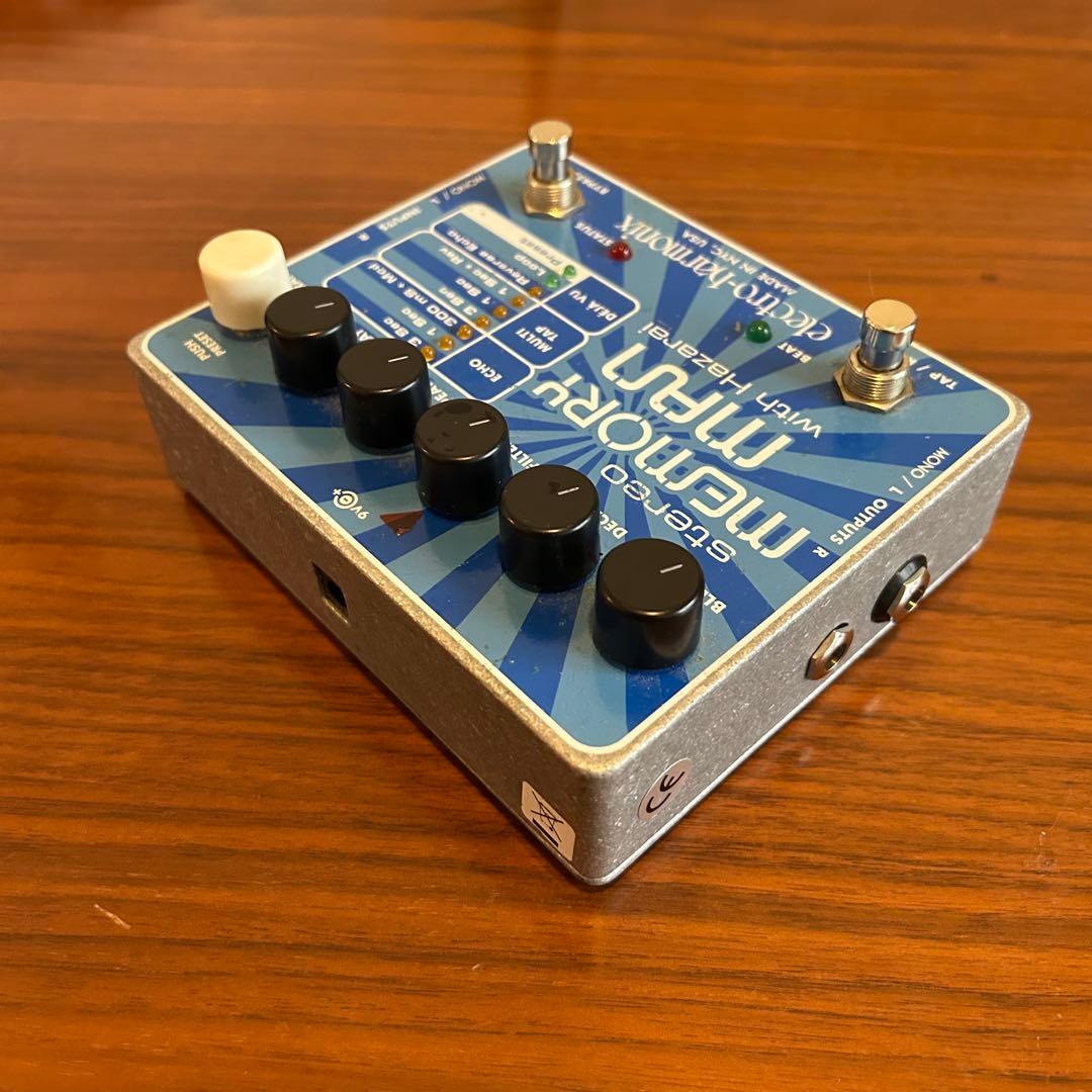 【良品】EHX Stereo Memory Man with Hazarai