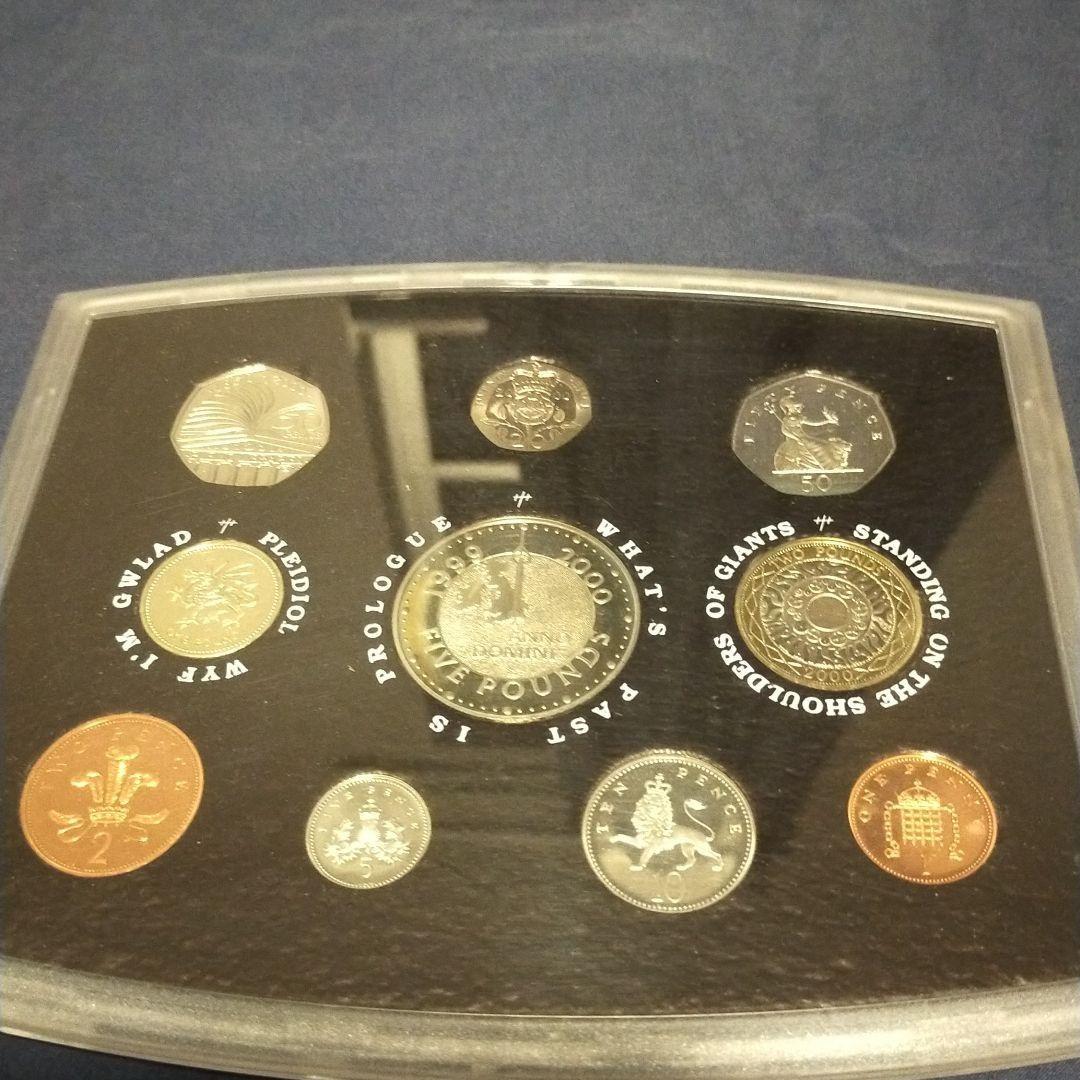 イギリスボンド硬貨　2000年ミレニアム硬貨セット