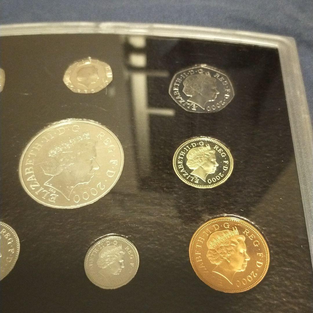 イギリスボンド硬貨　2000年ミレニアム硬貨セット