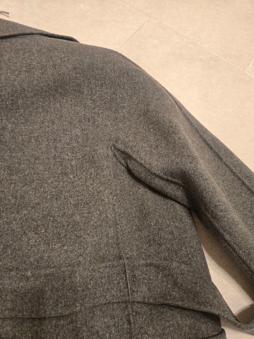 S Max Mara グレー ウール　コート 36