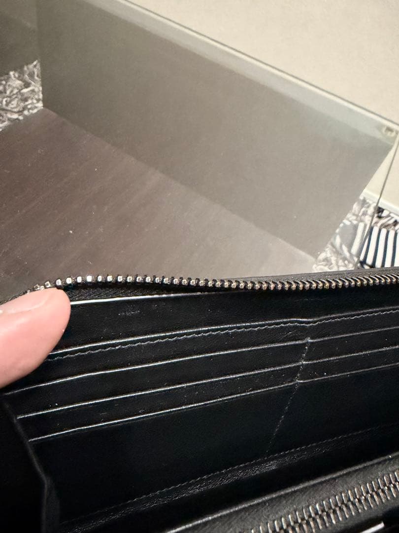 国内正規　DIOR ダイヤモンド ロングジップウォレット