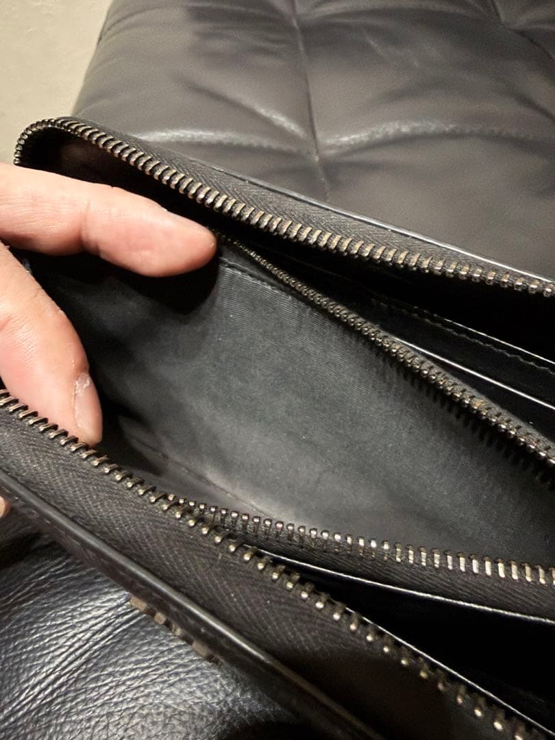 国内正規　DIOR ダイヤモンド ロングジップウォレット