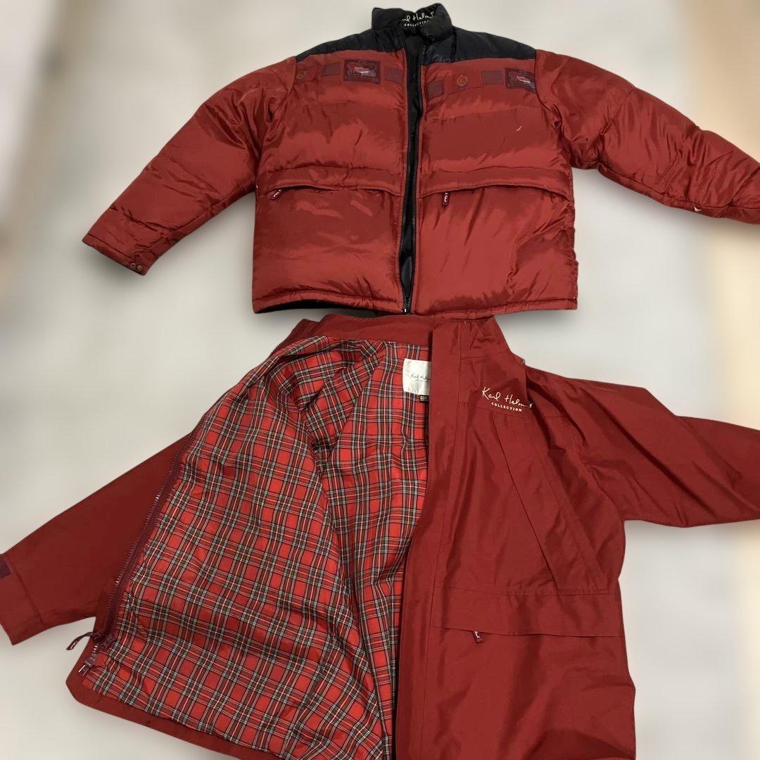 カールヘルム⭐️ジャンパー⭐️ダウンジャケット⭐️リバーシブル⭐️フード着脱可能