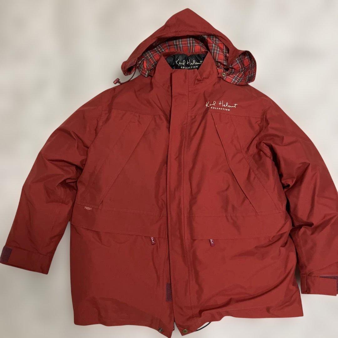 カールヘルム⭐️ジャンパー⭐️ダウンジャケット⭐️リバーシブル⭐️フード着脱可能