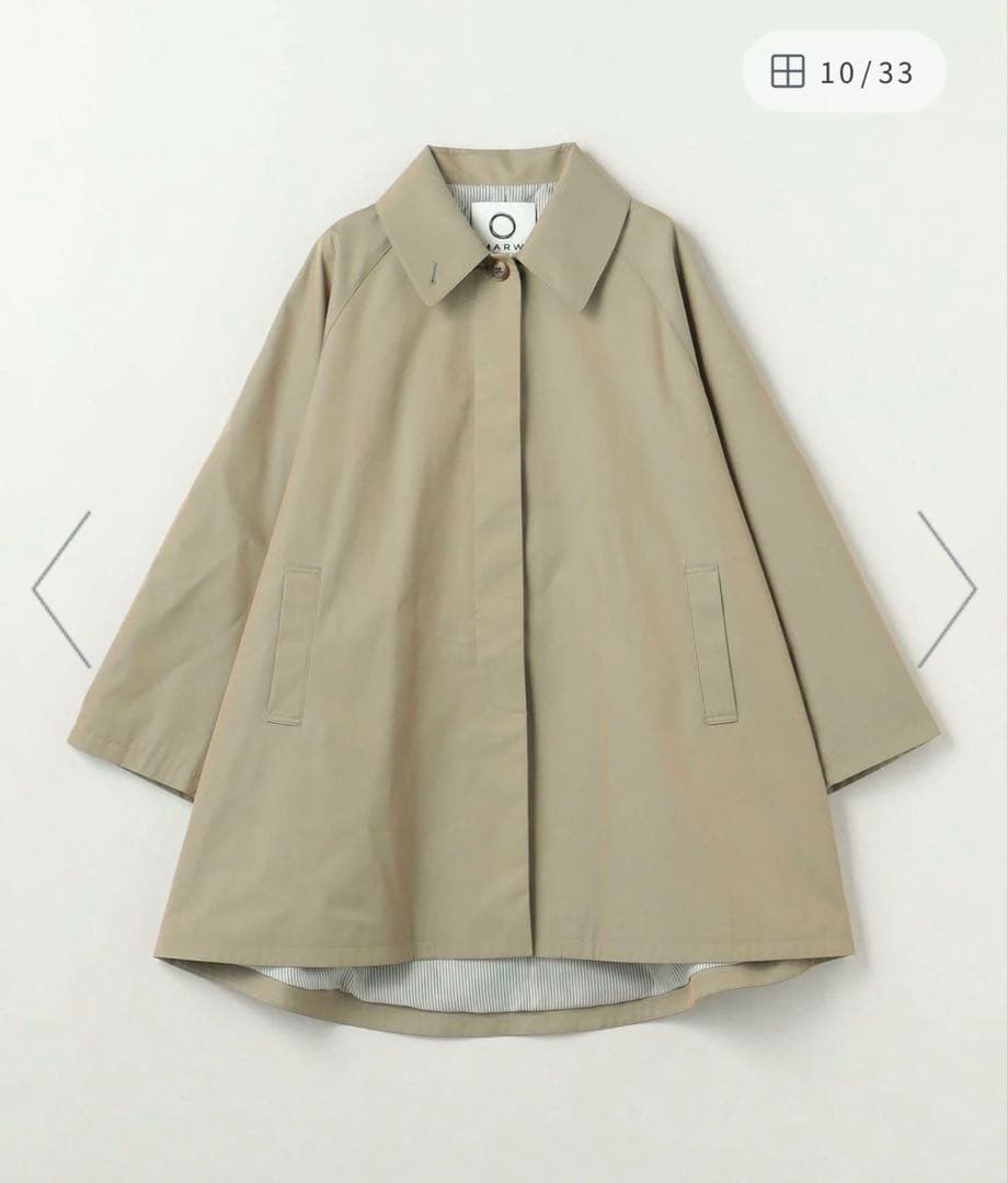 MARW UNITED ARROWS ステンカラーコート