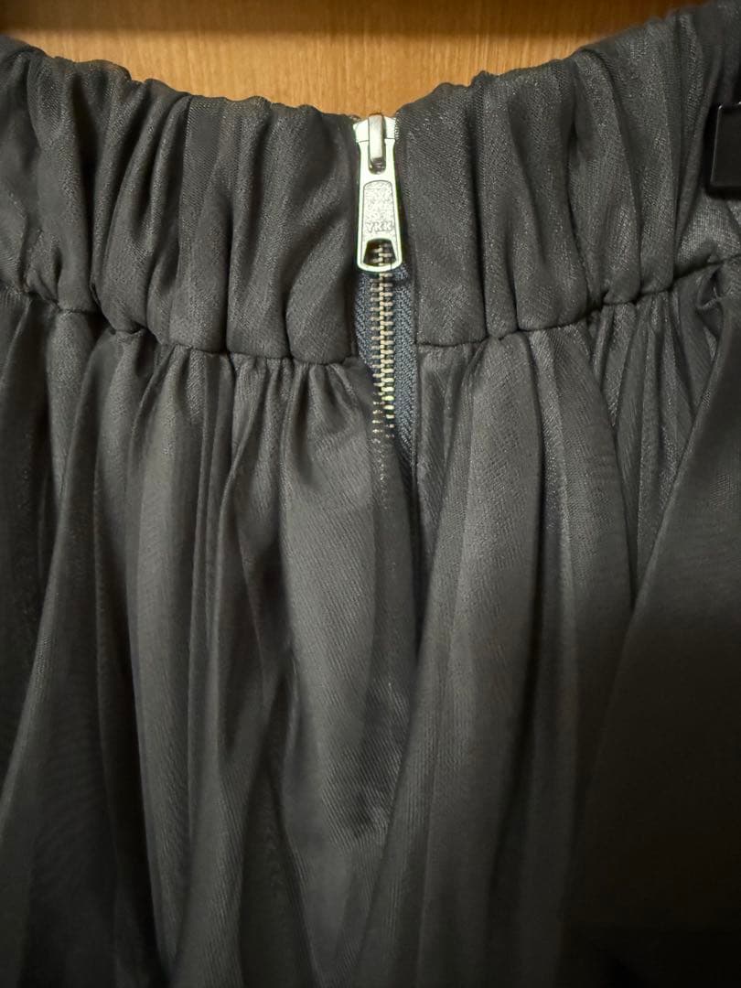 【正規品】THE TOE Iris tulle skirt グレー S