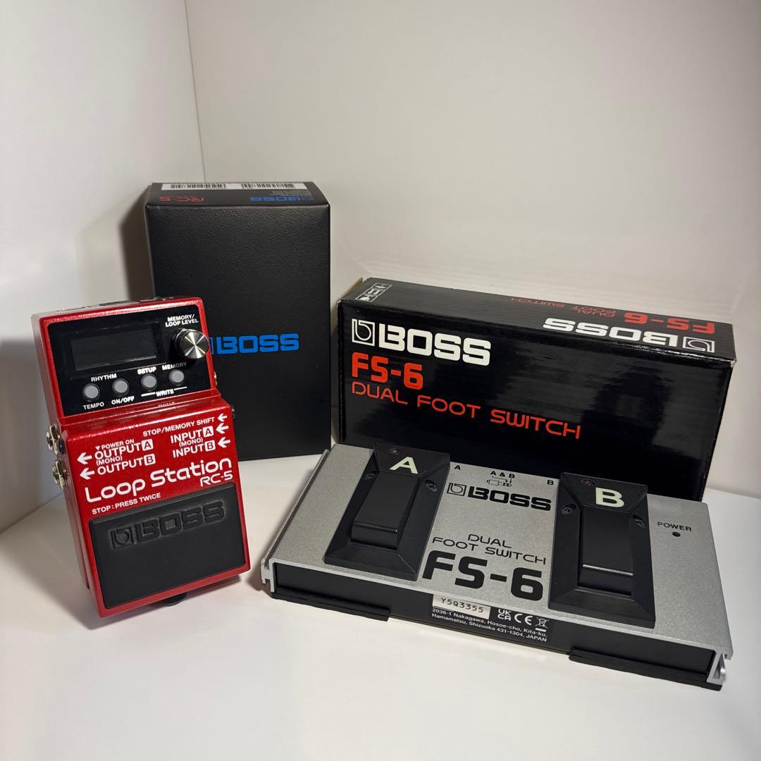 BOSS RC-5 ループステーション + FS-6