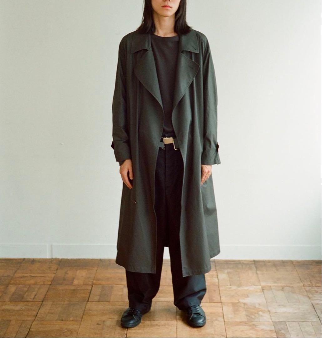 CIOTA スビンコットンタイプライタータイロッケンコード　チャコール