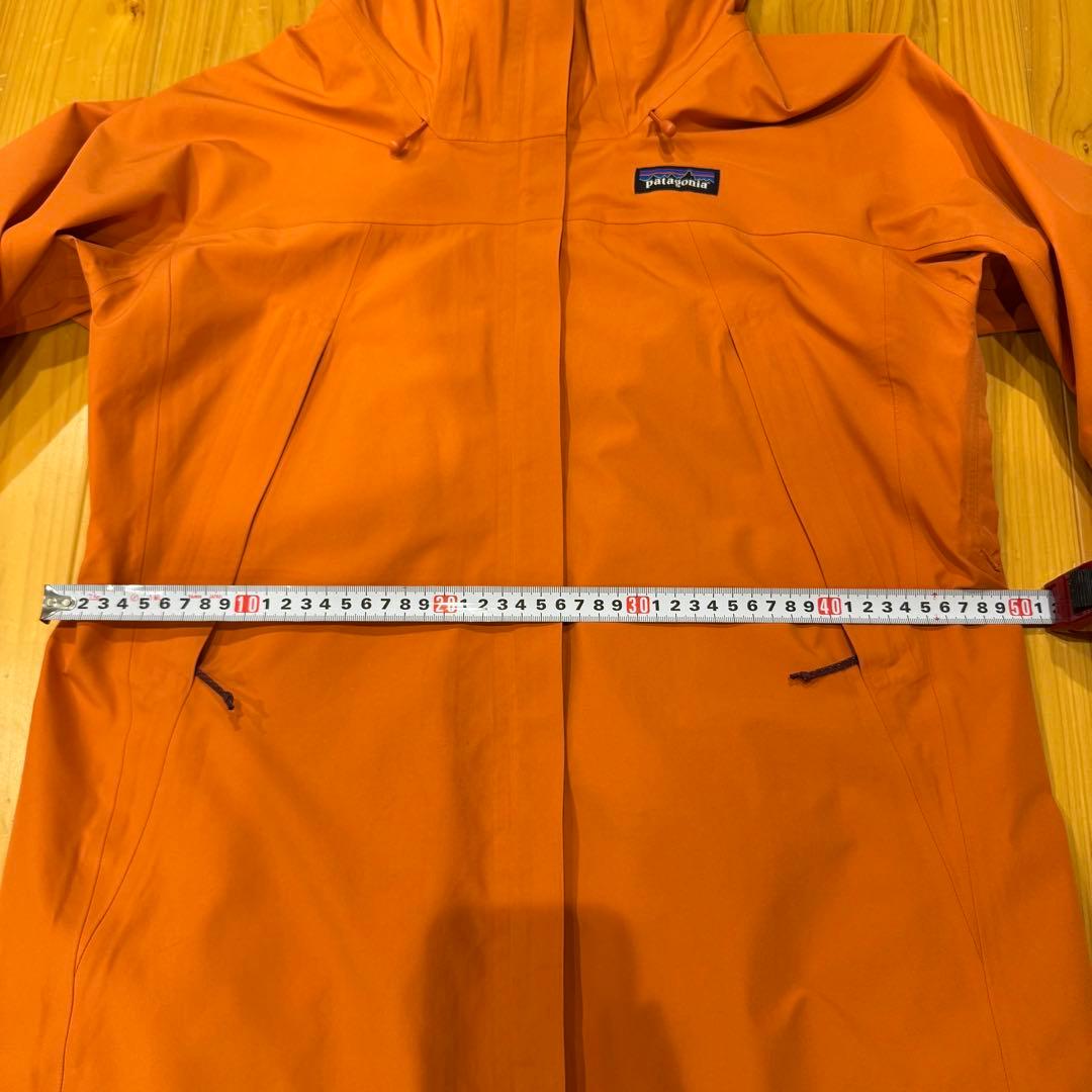 patagonia  jacket GORE-TEXオレンジ フード付
