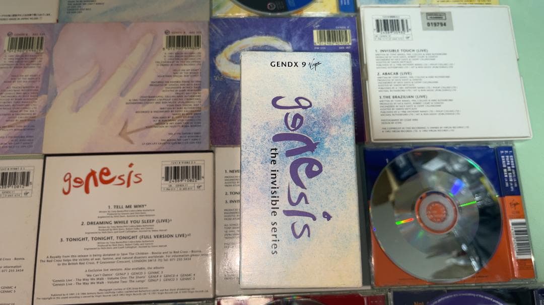 Genesis 貴重シングルCD18作品まとめて！ジェネシス