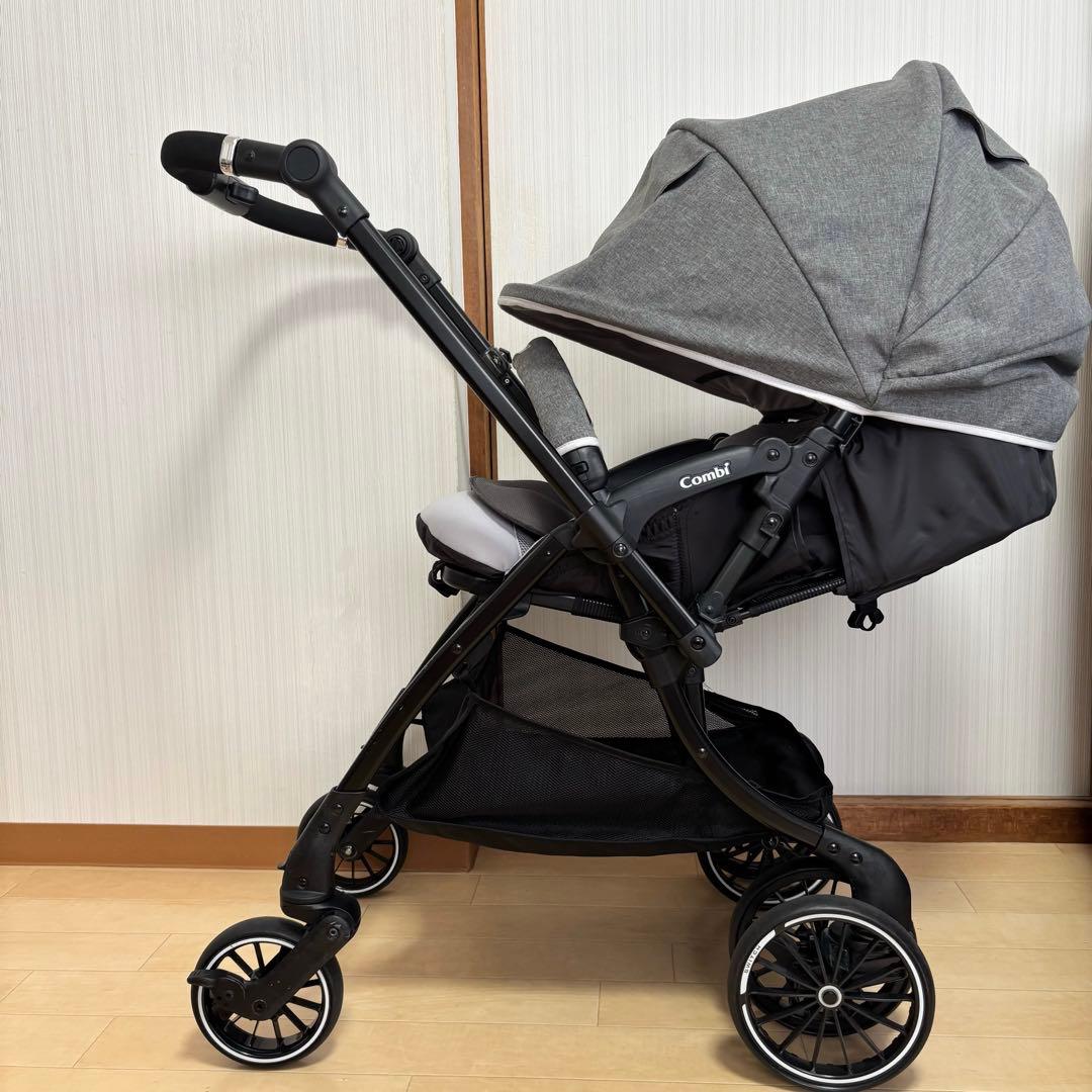【美品❣️送料無料】コンビ ベビーカー スゴカルSwitch エッグショックXL⭐︎