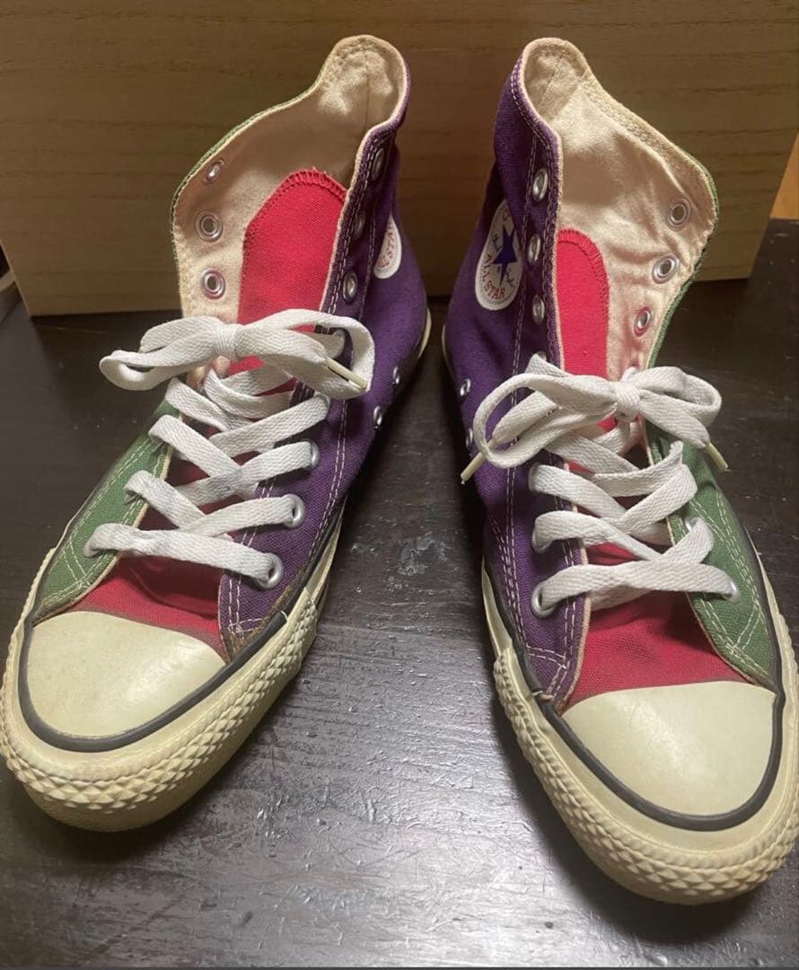 【CONVERSE コンバース】 USA製 ハイカット スニーカー　クレイジー