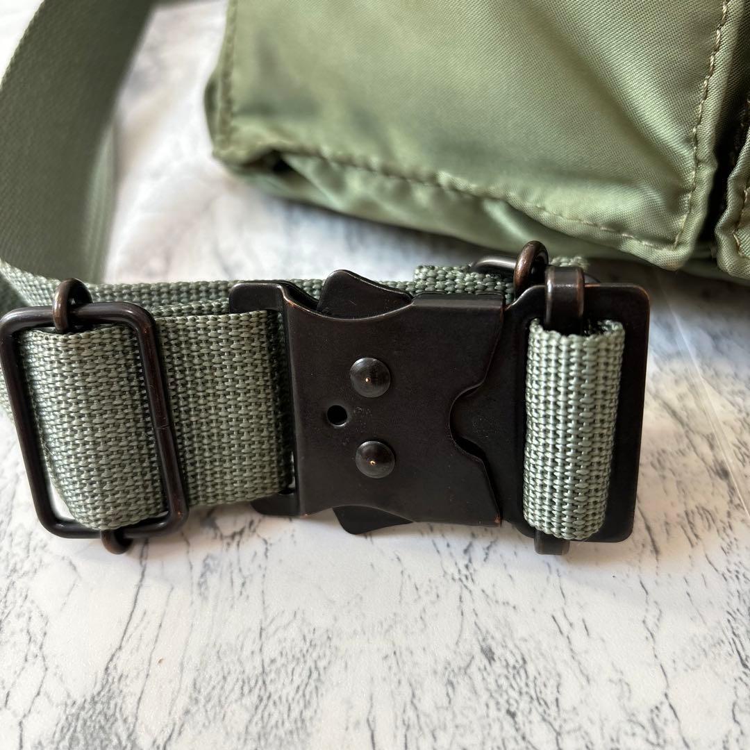 PORTER 吉田カバン ポーター TANKER ボディバッグ ナイロン カーキ