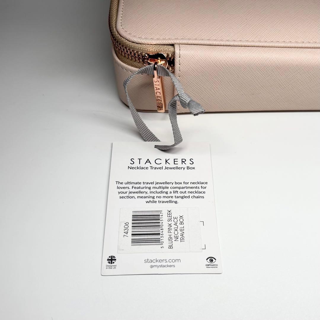STACKERS　スタッカーズ　トラベルジュエリーボックス　ブラッシュピンク