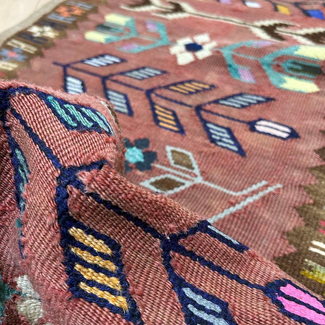 トルコキリム　ヴィンテージラグ　トライバルラグ　トルコラグ　ペルシャ絨毯